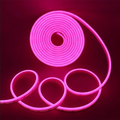 Набір LED Neon Flex P 6*12mm 5м + блок живлення+димер та кріплення  №54-5 фото