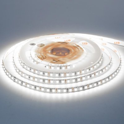 LED стрічка (ціна 1м) IP65 SMD2835 120led/m 9,6W Холодний Білий тб фото