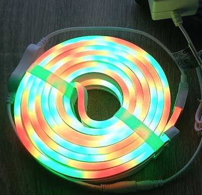 LED Neon стрічка Flex 12v Смарт RGB л фото