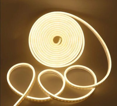 LED Neon стрічка Flex 12v Теплий білий л фото