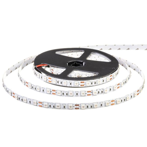 LED стрічка (ціна 1м) IP20 SMD5050 60led/m 14,4W Теплий білий з фото