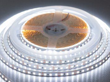 LED стрічка LED IP20 SMD 2835 120led/m 10W 5V Холодний Білий 2835/ір20/5 фото