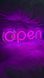 Неонова LED вивіска Open 40х13см без контролера open фото 3