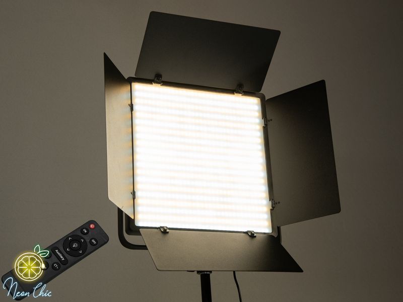 Прожектор для видеосъемок 45Вт RGB 220В Пульт Сумка без штатива sl-led фото