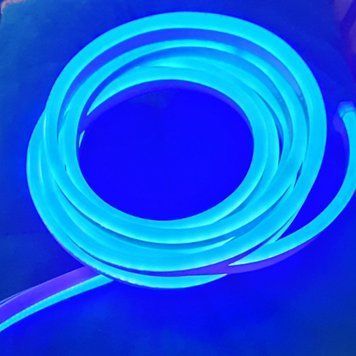 LED Neon стрічка Flex 220v Синій 53-1 фото