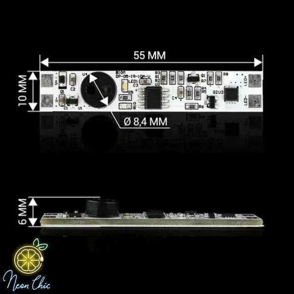 Датчик для LED ленты оптический прямой ON/OFF 12V 10A оптичний фото