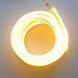 Набір LED Neon Теплий білий 8х16мм 220v 5м + адаптер живлення та кріплення №53-3/5/10 фото 1