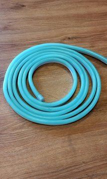 Сборка LED Неон Голубой 8х16мм 220v 50м + адаптер питания №53-3/5/10 фото