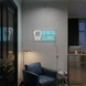 Неонова вивіска для стоматології Dental Clinic+Зуб 45х20см стоматологія фото 2