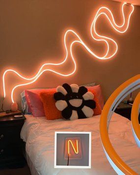 Сборка LED Неон Flex 12v 3м + блок питания Оранжевый №54+бл фото