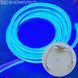 Сборка LED Неон Синий 8х16мм 220v 20м + адаптер питания №53-3/5/10 фото 2