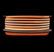 Світлодіодний неон 6x12 IP68 24V Помаранчевий неон24в фото 2