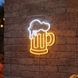Неонова LED вивіска Пиво 32х46 см  коктейлі фото 1