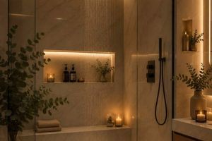 Освітлення ванної кімнати LED-стрічкою: ідеї та поради фото