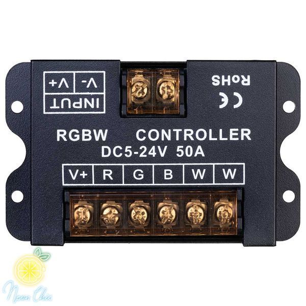 LED Контроллер RGBW RF 50А DC5-24V Радио - Сенсорная панель 8 кнопок 1022731 фото