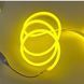 Набір LED Neon Лимонний 8х16мм 220v 10м + адаптер живлення №53-3/5/10 фото 4