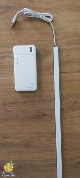 Линейный светильник от USB белый 8W 77 фото