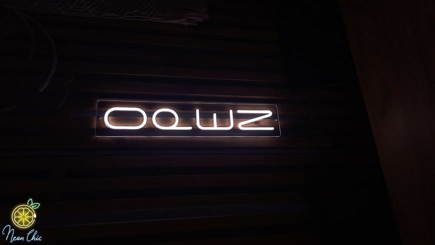 Неонова LED вивіска Open вертикальна 55х11см open фото