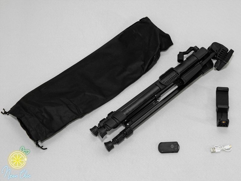 Штатив для селфі ламп та студійного освітлення більший sl-3520-3380 фото