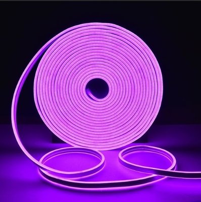 LED Neon стрічка Flex 12v Фіолетовий л фото