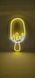 Неоновая Led вывеска Морожено 250х500мм морозиво4 морозиво фото 2