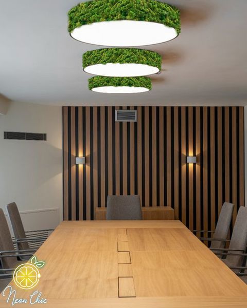 Экосветильник Led&Moss припотолочный без пульта 904 фото