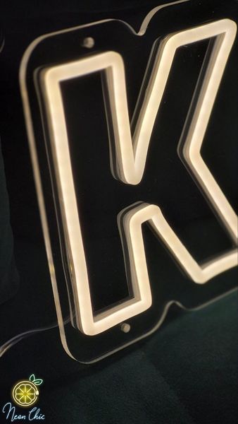Неоновая Led вывеска Кава 19х61см кавуся фото