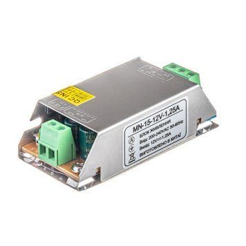 Блок живлення 12V MN IP20 15Вт 1013360 фото