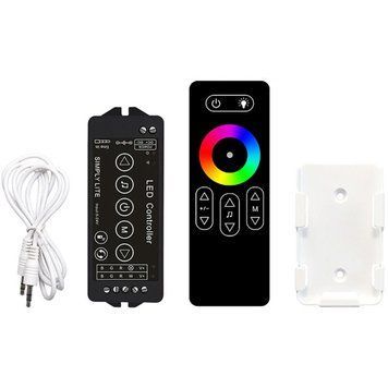 LED-контролер RGBW RF Music 24 А DC12-24 V Радіо &mdash; Сенсорний 6 кнопок 8 1022735 фото