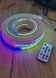 Готовий комплект RGB Smart LED Neon 5 м USB з пультом та кріпленням  прям.неонкомпл. фото 4