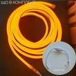 Сборка LED Неон Желтый 8х16мм 220v 3м + адаптер питания №53-3/5/10 фото