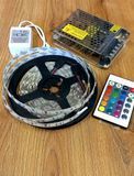 Комплект стрічка LED IP65 SMD 5050 RGB 5м + контролер + блок живлення 6,66 А ргбкомп5 фото