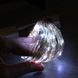 Гірлянда Роса на катушці зелений провід 500 LED 50м, реле 8 режимів +USB+пульт Біла 1902 фото 1