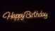 Неоновая Led вывеска Happy Birthday 100х24см свято1 фото 5