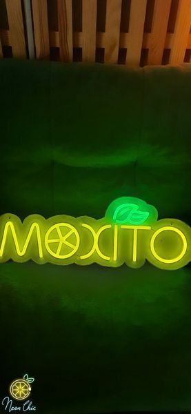 Неонова Вивіска Мохіто 50х17см мохіто фото