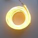 Набір LED Neon Теплий білий 8х16мм 220v 10м + адаптер живлення №53-3/5/10 фото 3
