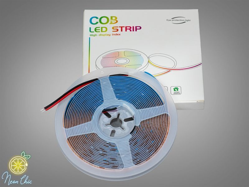 Светодиодная лента СОВ 320L 12W 12V (цена за 1м) Фиолетовый cob|320|12 фото